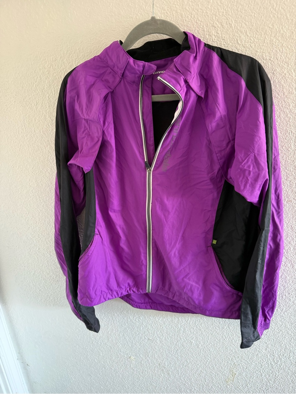 Purple Windbreaker Jacket - Women